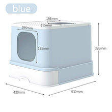 Load image into Gallery viewer, New cat litter Drawer cat toilet Fully Closed pets Fat Cat toilet Cat Litter Basin Deodorant caja de arena para gato litter box
